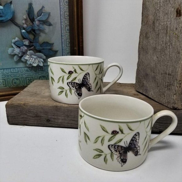 Farberware Other - 2 Cups Farberware Arbor Life Set Coffee Cups Butte